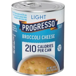 Progresso Light, Broccoli Cheese Canned Soup, Gluten Free, 18 oz.