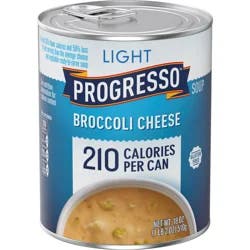 Progresso Light, Broccoli Cheese Canned Soup, Gluten Free, 18 oz.