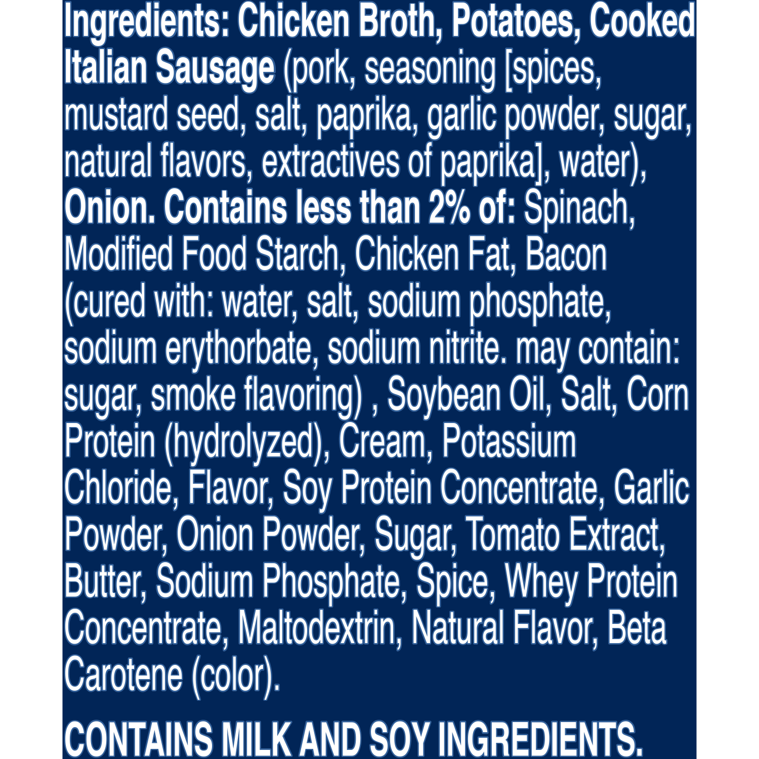 slide 4 of 6, Progresso Rich and Hearty, Italian Sausage and Potato Canned Soup, Gluten Free, 18.5 oz, 18.50 oz