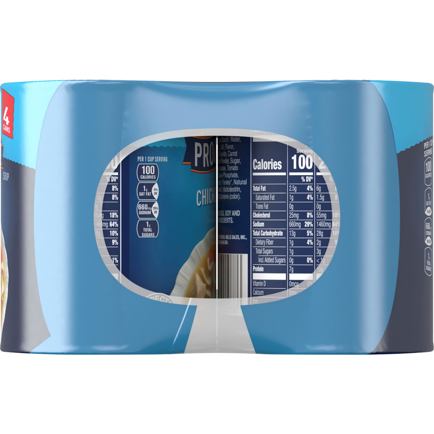 slide 3 of 6, Progresso Traditional, Chicken Noodle Soup, Ready To Serve, 19 oz., 4 Pack, 4 ct; 19 oz