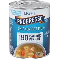 Progresso Light, Chicken Pot Pie Style Canned Soup, 18.5 oz