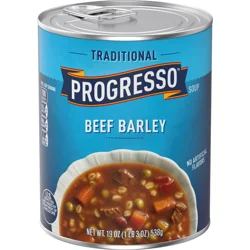 Progresso Traditional, Ready to Serve Beef Barley Soup, 19 oz.
