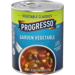 Progresso Vegetable Classics, Garden Vegetable Canned Soup, 19 oz.