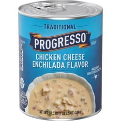 Progresso Traditional, Chicken Cheese Enchilada Flavor Canned Soup, Gluten Free- 18.5 oz