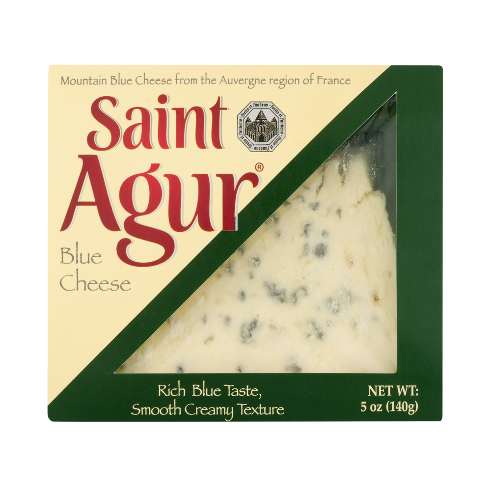 slide 1 of 1, Saint Agur Blue Cheese, 5 oz