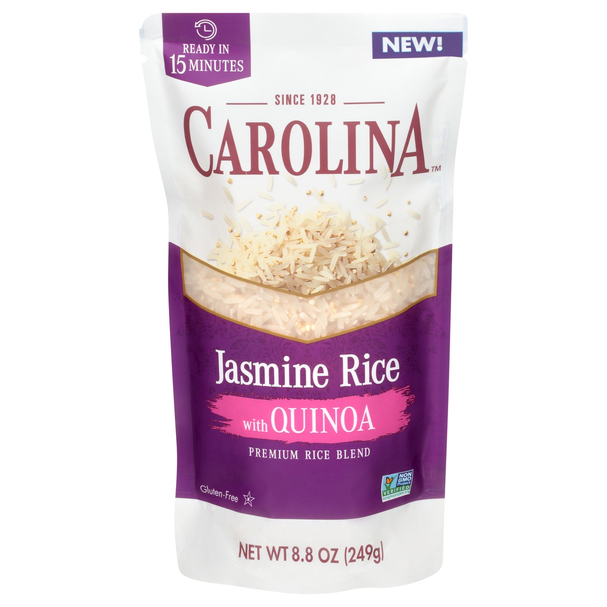 slide 1 of 6, Carolina Jasmine Rice with Red & Wild Rice Premium Rice Blend, 8.8 oz