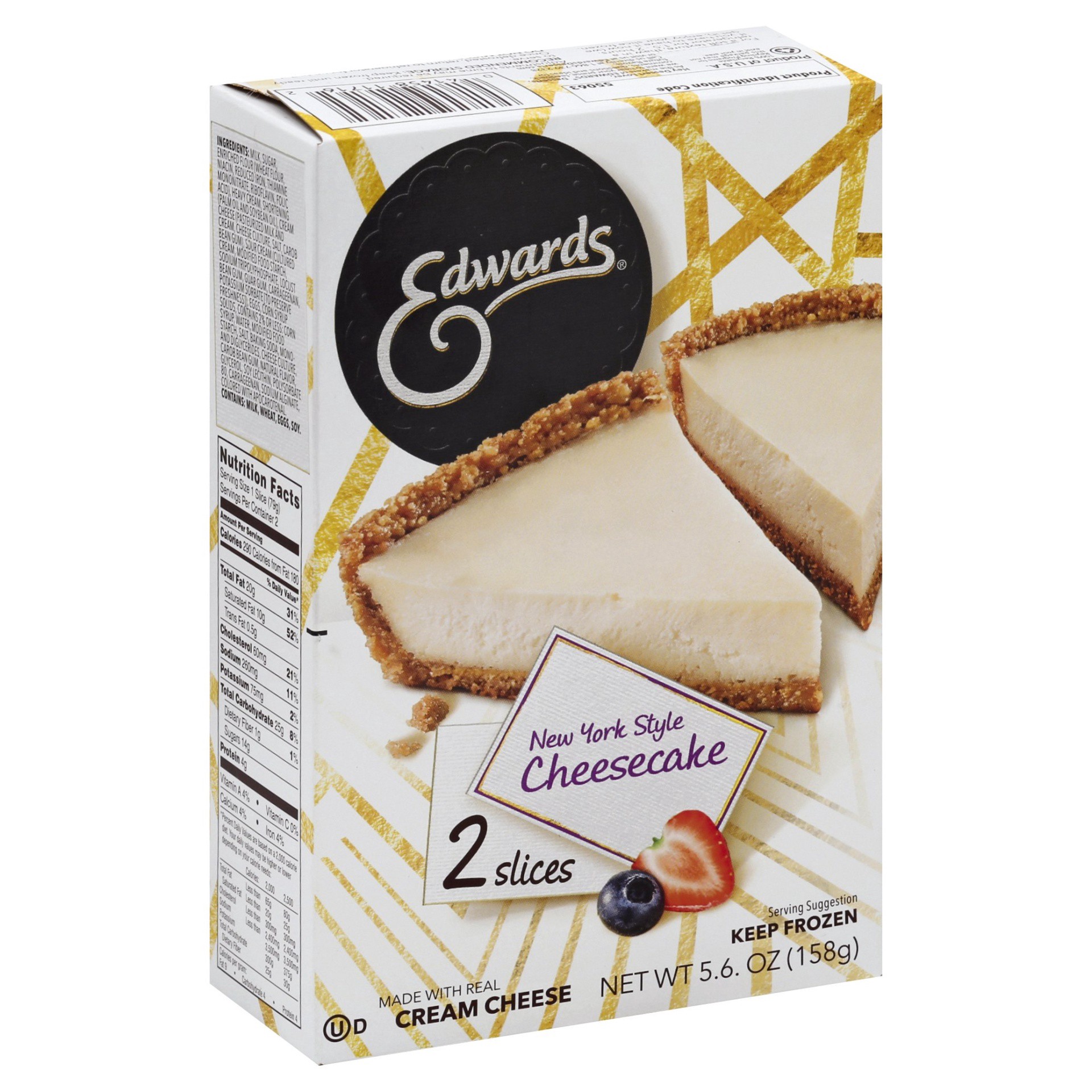 slide 1 of 8, Edwards Singles New York Style Cheesecake, 5.6 oz