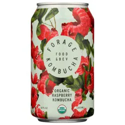 Forage Organic Raspberry Kombucha 12 fl oz