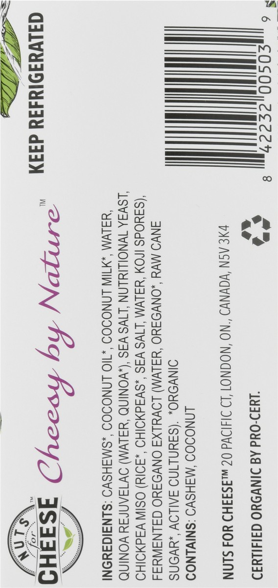 slide 12 of 14, Nuts for Cheese Organic & Dairy-Free Un-Brie-Lievable Fermented Cashew Product 4.2 oz, 4.2 oz