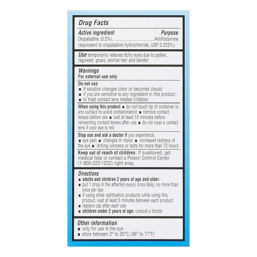 slide 3 of 5, Walgreens Eye Allergy Itch Relief Drops Twin Pack, 2 ct; 0.09 oz