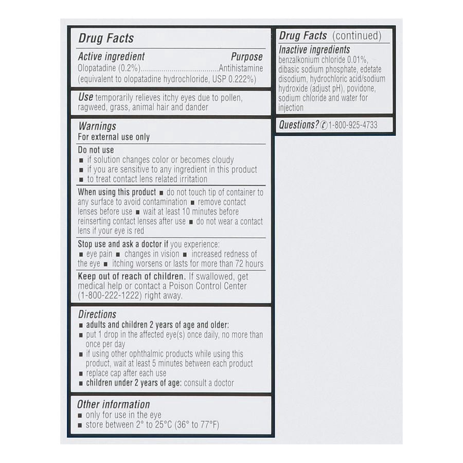 slide 2 of 5, Walgreens Eye Allergy Itch Relief Drops Twin Pack, 2 ct; 0.09 oz