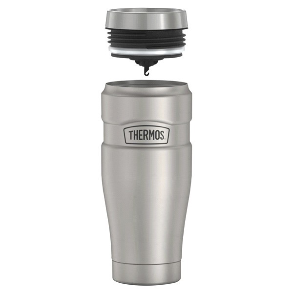 slide 12 of 13, Thermos King Travel Tumbler, 16 oz