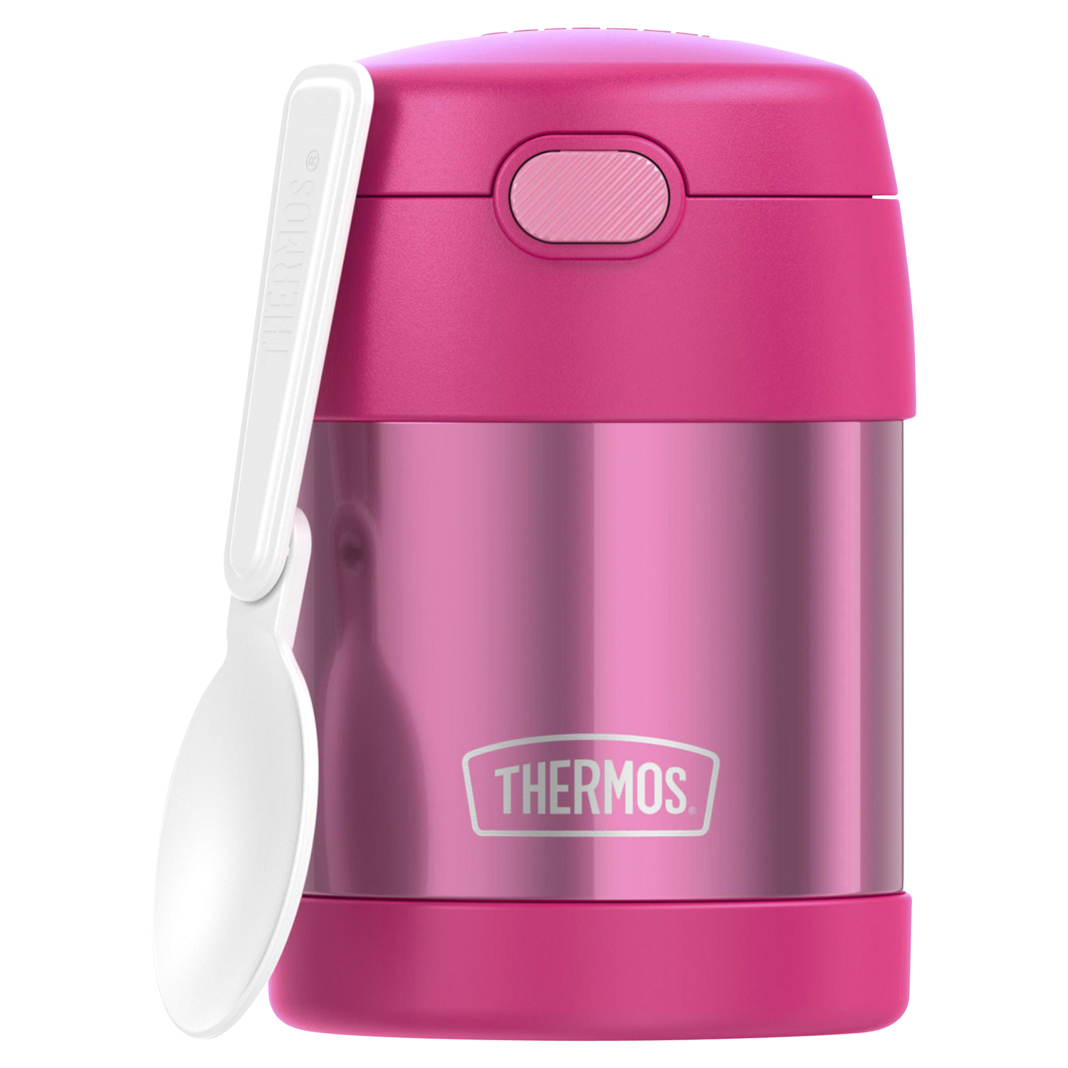 slide 2 of 2, Thermos Stainless Steel Funtainer Food Jar, Solid Blue, 1 ct