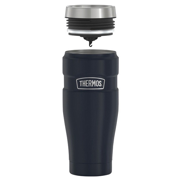 slide 8 of 9, Thermos Stainless Steel King Tumbler, 16 oz
