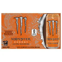 Monster Energy Ultra Sunrise 2/12/16oz