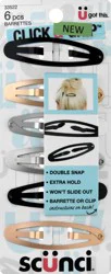 scünciBarrettes 6 ct