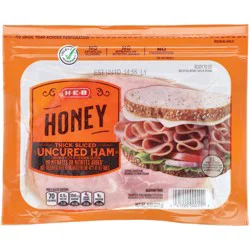 H-E-B Thick-Sliced Honey Ham Lunch Meat