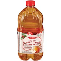 H-E-B 100% Juice Spiced Apple Cider