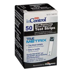 H-E-B InControl True Metrix Blood Glucose Test Strips