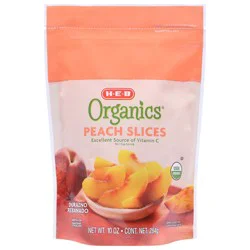 H-E-B Organics Frozen Peach Slices