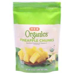 H-E-B Organics Pineapple Chunks