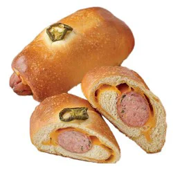 H-E-B Bakery Sausage, Jalapeno & Cheese Kolache (Sold Hot)