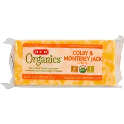 H-E-B Organics Colby & Monterey Jack Cheese