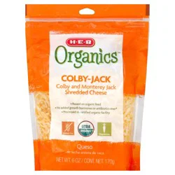 H-E-B Organics Colby Jack Shredded Cheese