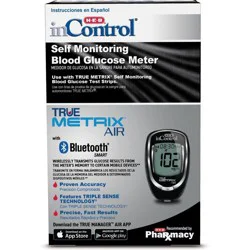 H-E-B InControl True Metrix Air Blood Glucose Meter with Bluetooth