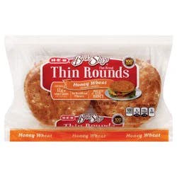 H-E-B Honey Wheat Thin Style Rounds