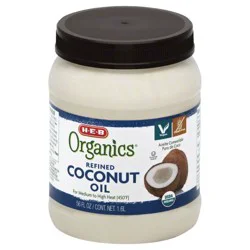 H-E-B Organics Refined Coconut Oil