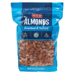 H-E-B Salted Roasted Almonds