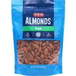 H-E-B Whole Raw Almonds