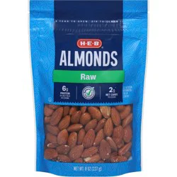 H-E-B Whole Raw Almonds