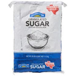 Hill Country Fare Granulated Sugar - Texas-Size Pack