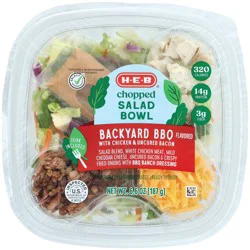 H-E-B Chopped Salad Bowl - Backyard BBQ