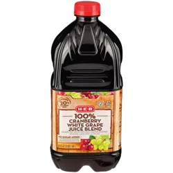 H-E-B 100% Cranberry White Grape Juice Blend