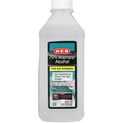 H-E-B Isopropyl Alcohol First Aid Antiseptic – 70%