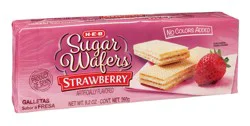 H-E-B Strawberry Sugar Wafers