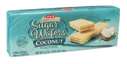 H-E-B Coconut Sugar Wafers