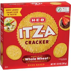 H-E-B Whole Wheat ITZ-A Crackers