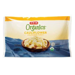 H-E-B Organics Steamable Cauliflower Florets