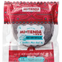 H-E-B Mi Tienda Ready to Cook Blue Corn Tortillas