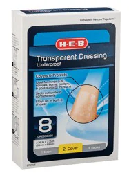 H-E-B Waterproof Transparent Dressings