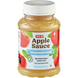 H-E-B Unsweetened Applesauce