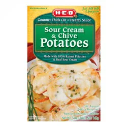 H-E-B Sour Cream & Chive Potatoes - Scalloped Potatoes