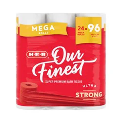 H-E-B Our Finest Ultra Strong Toilet Paper