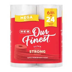 H-E-B Our Finest Ultra Strong Toilet Paper