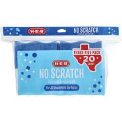H-E-B No Scratch Scrub Sponges - Texas-Size Pack