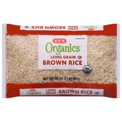 H-E-B Organics Long Grain Brown Rice